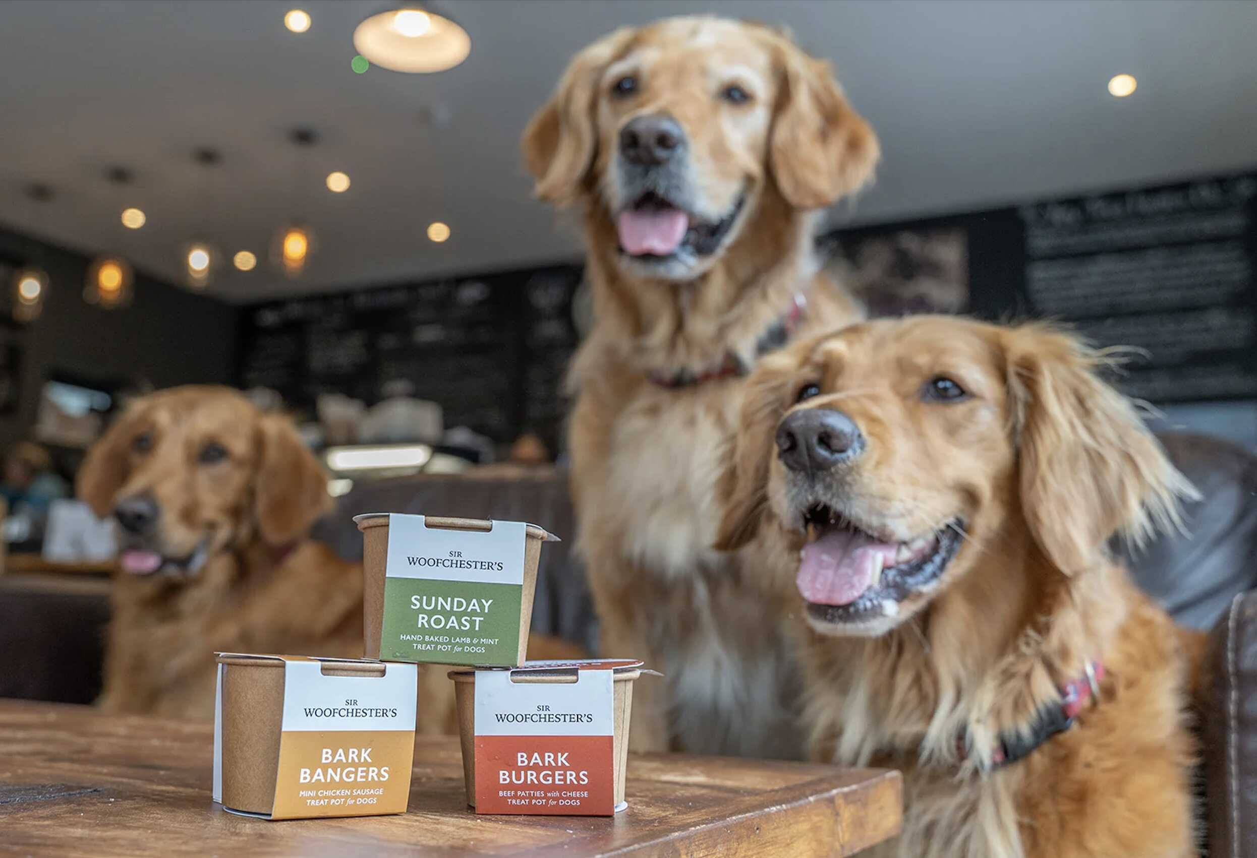 Dog Menu at The Bunk Inn