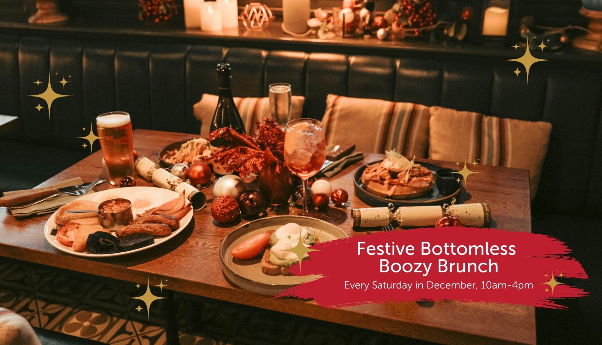 Festive bottomless brunch