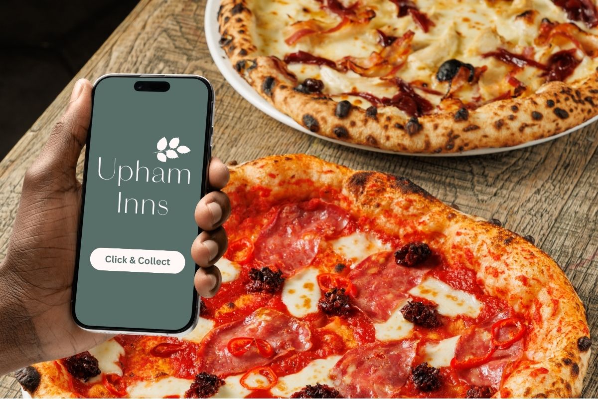 Click & Collect to pick up our food for takeaway anywhere in Curridge, near Newbury