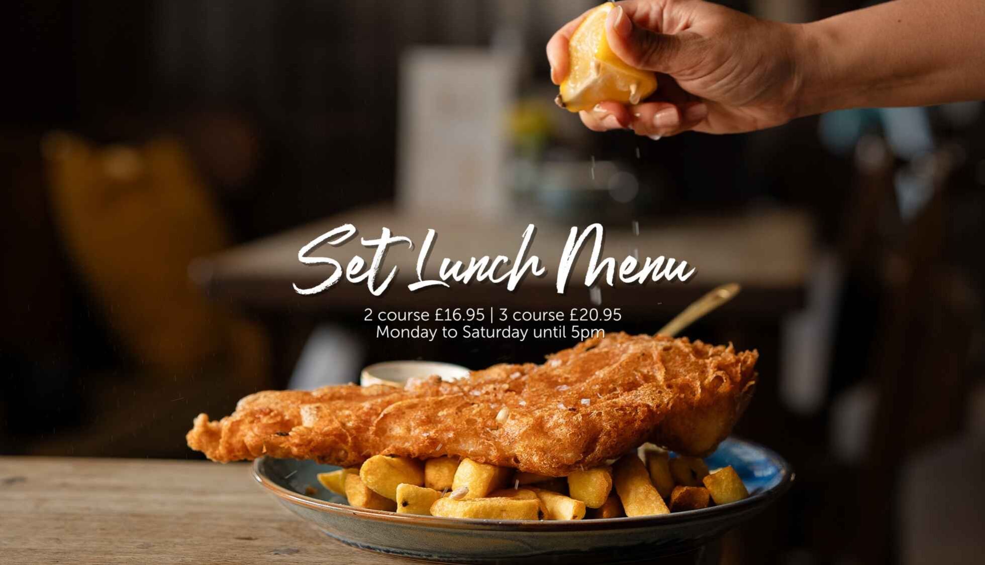 Set Lunch Menu