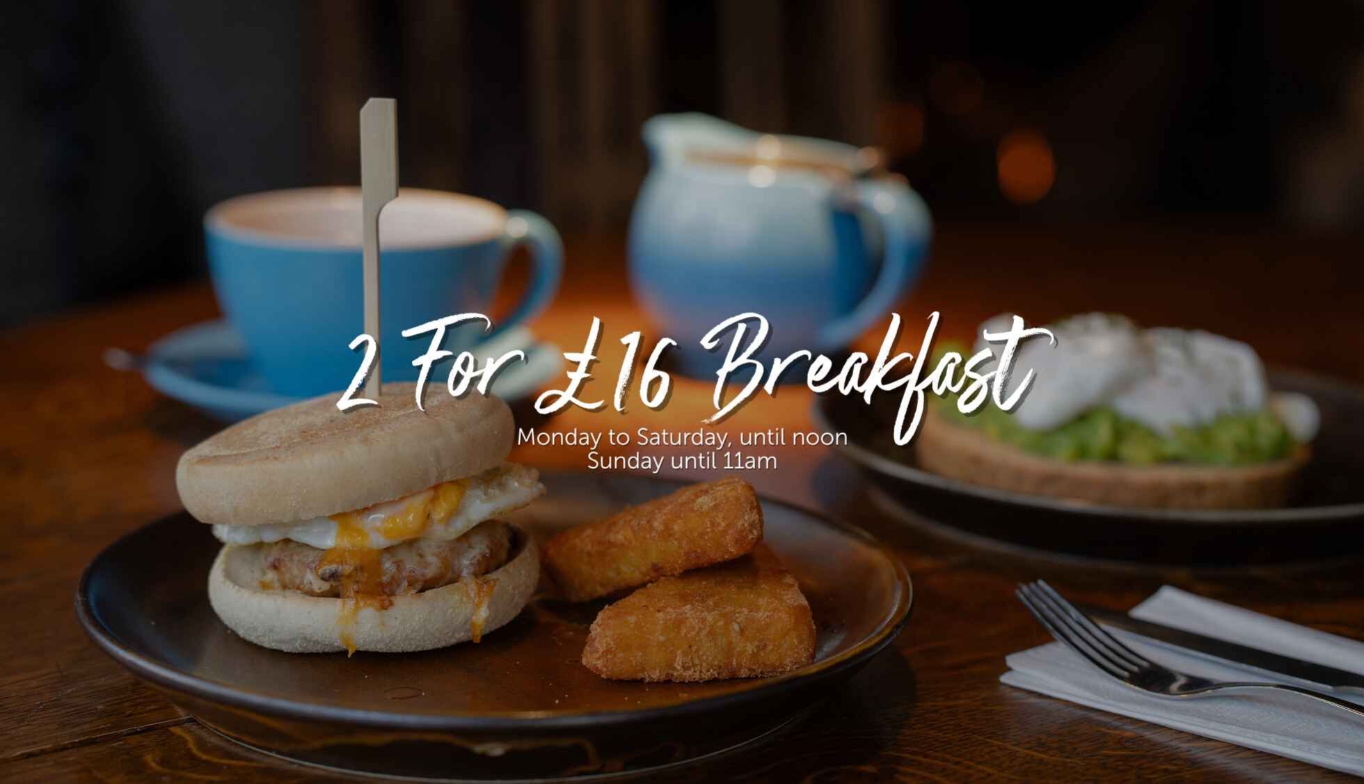 2 For £16 Menu